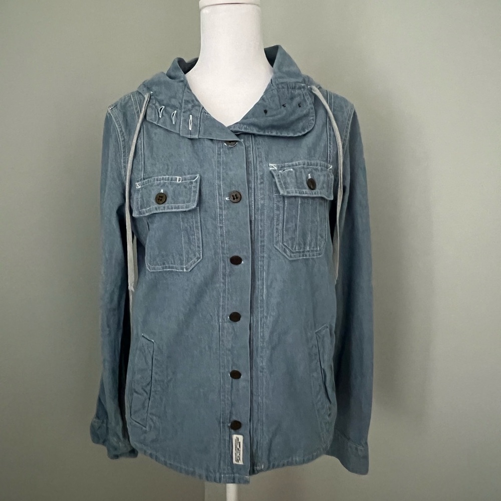 All Saints light weight denim shirt/coat